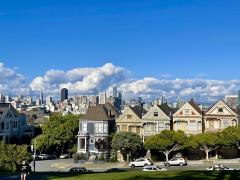 [Photo : les Painted Ladies à San Francisco]