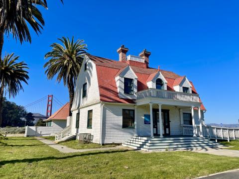 Promenade de Crissy Field à San Francisco