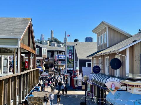 [Photo : Pier 39 à San Francisco]
